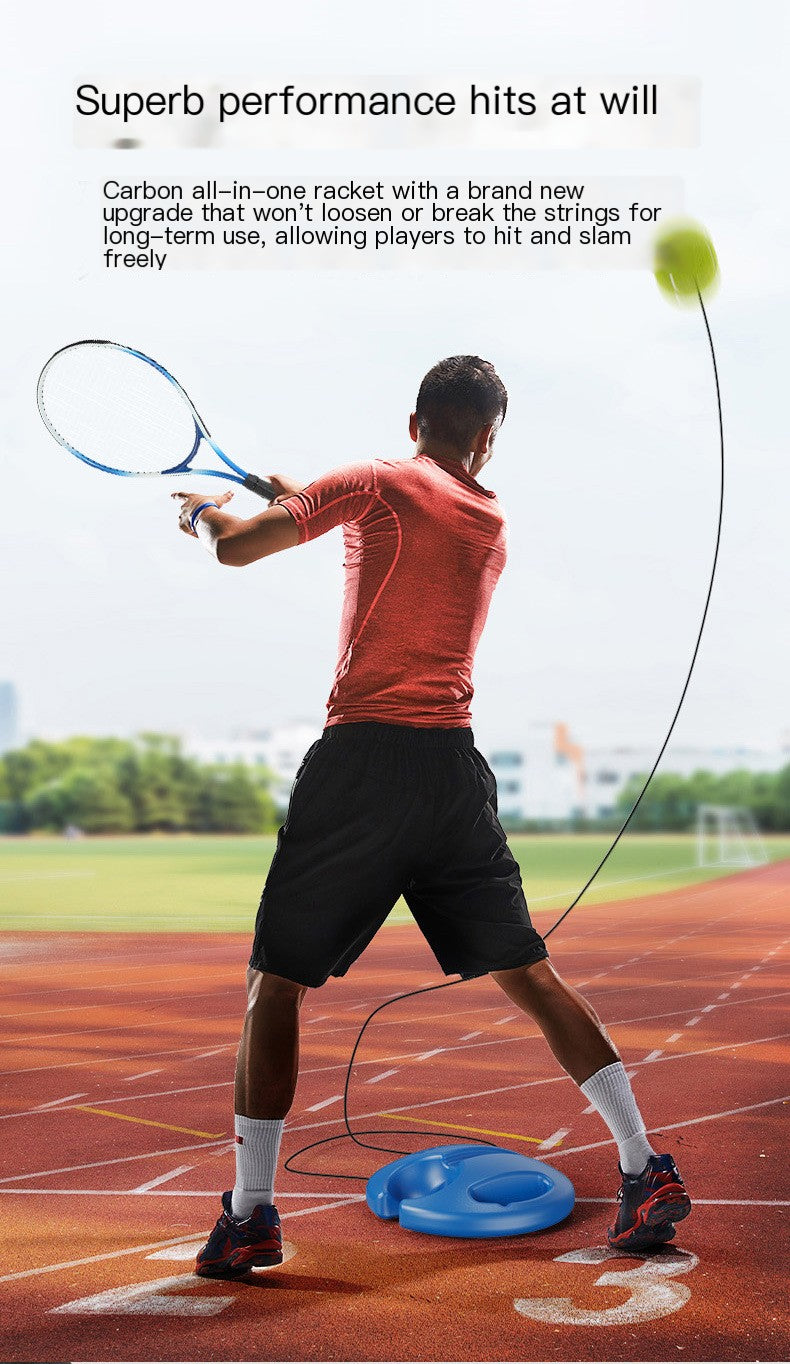 Peak Society Solo Tennis Trainer – Rebound Practice Set