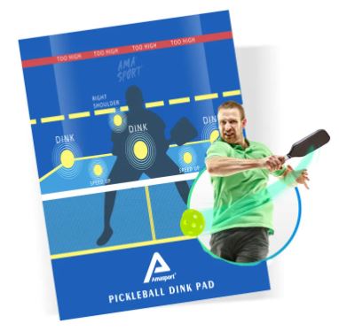 Peak Society Pickleball Dink Trainer – Soft Game Practice Pad