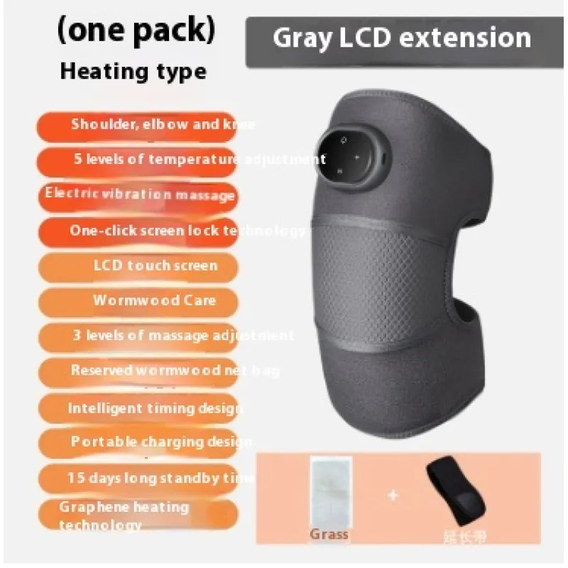 Peak Society Heated Knee Massager – Warmth & Vibration Wrap