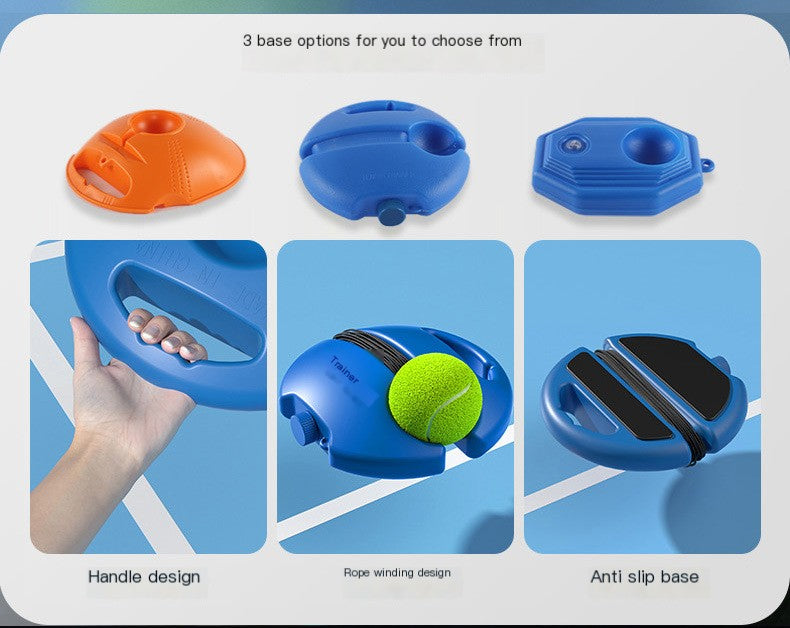 Peak Society Solo Tennis Trainer – Rebound Practice Set