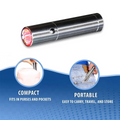 Peak Society Red Light Therapy Wand – Portable Red & Near-Infrared