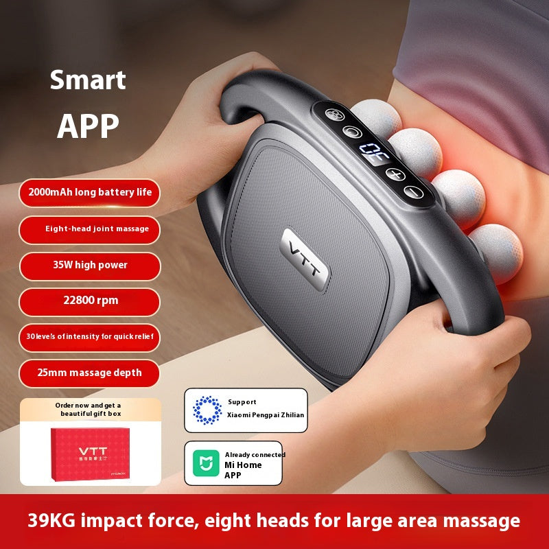 Peak Society Deep Tissue Massage Gun – Quiet Percussion Recovery