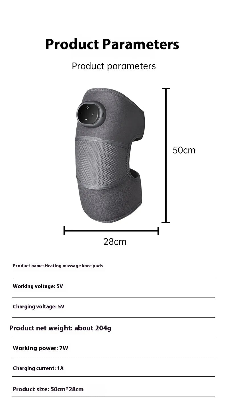 Peak Society Heated Knee Massager – Warmth & Vibration Wrap