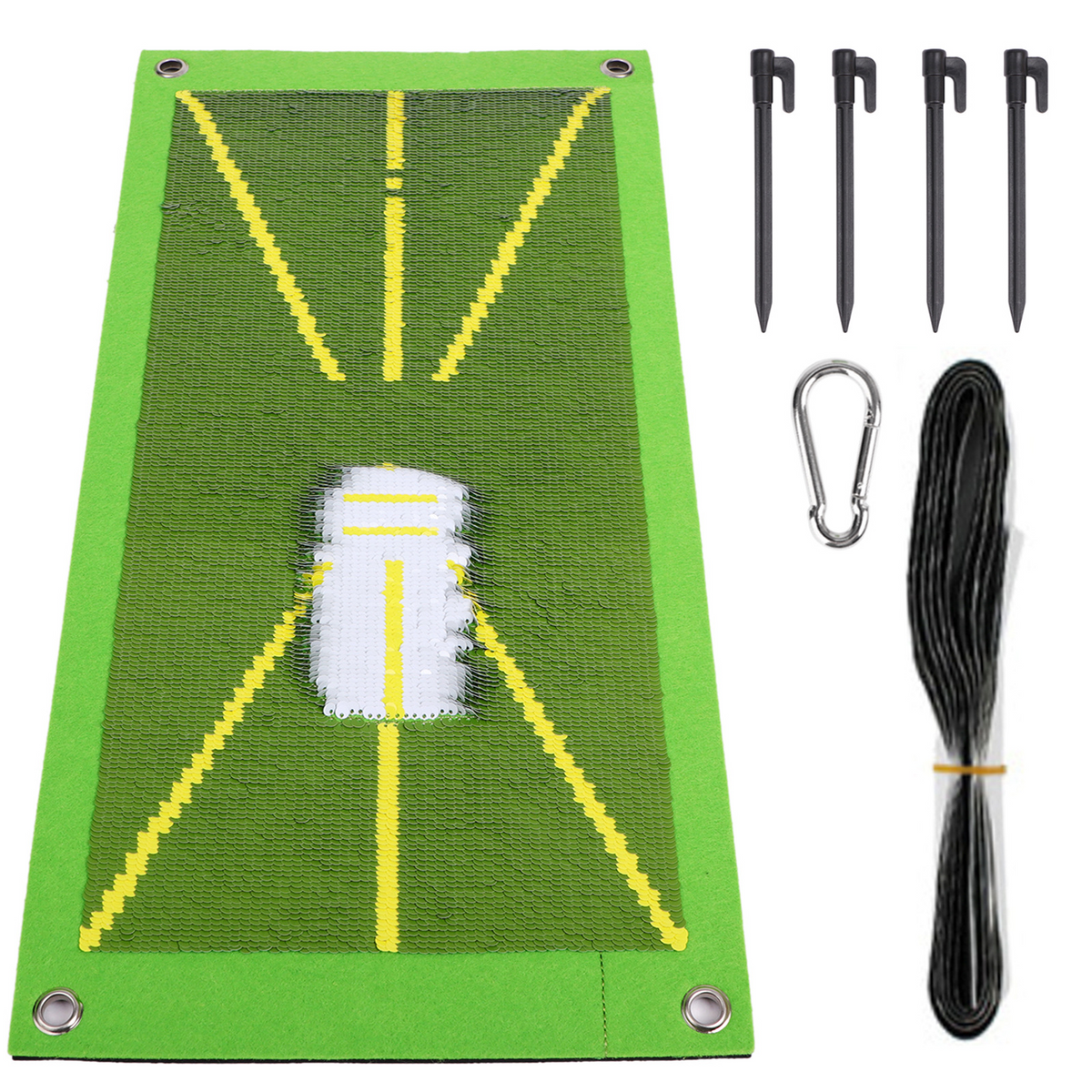 Peak Society Swing Path Feedback Mat – Golf Impact Trainer