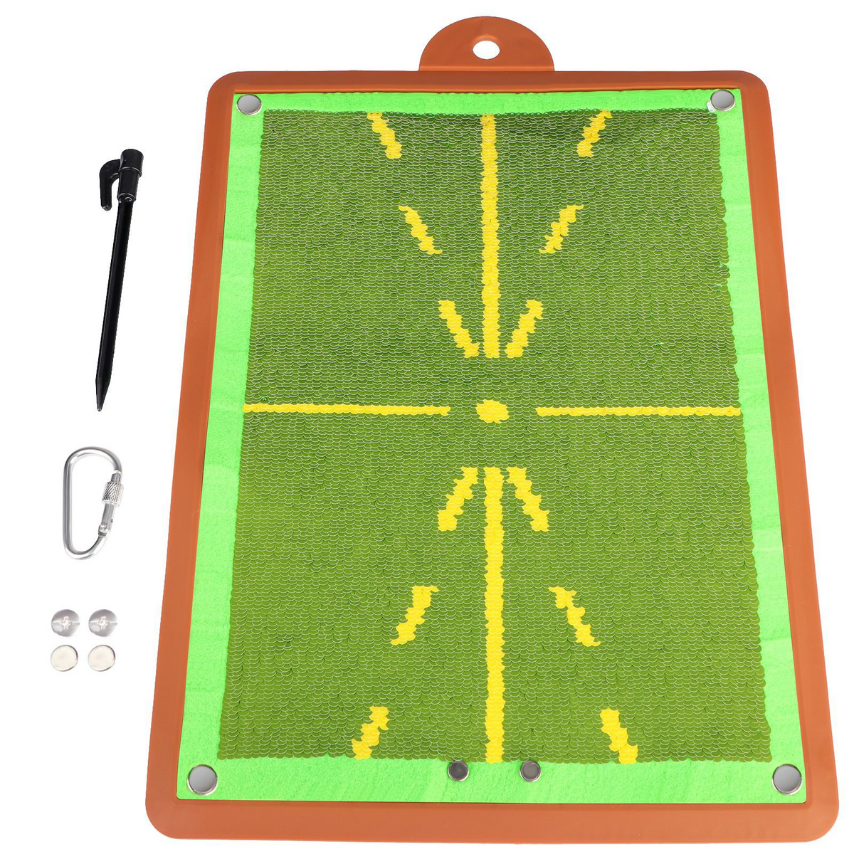 Peak Society Swing Path Feedback Mat – Golf Impact Trainer