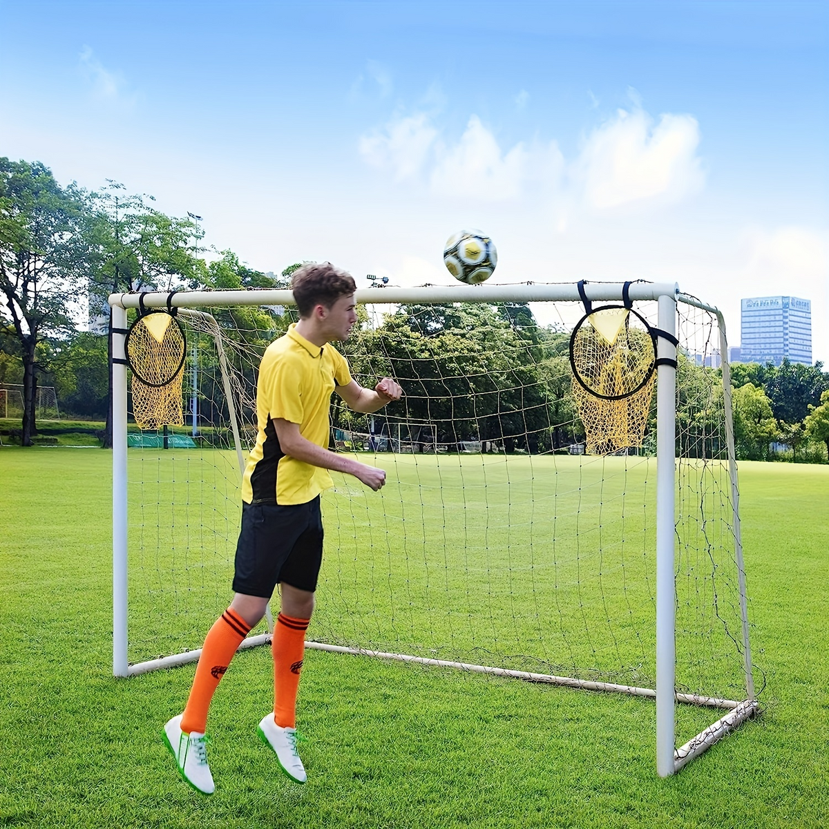 Peak Society Pop-Up Soccer Training Goal